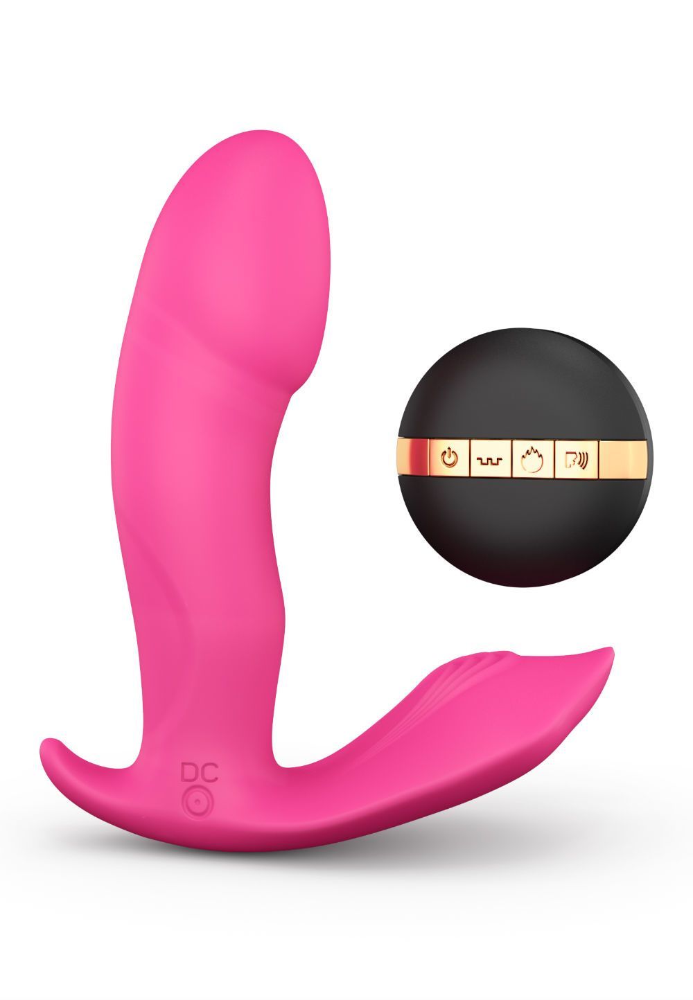 Dorcel Secret Clit Vibrator with Heating and Remote Control, Wearable, Voice-Controlled