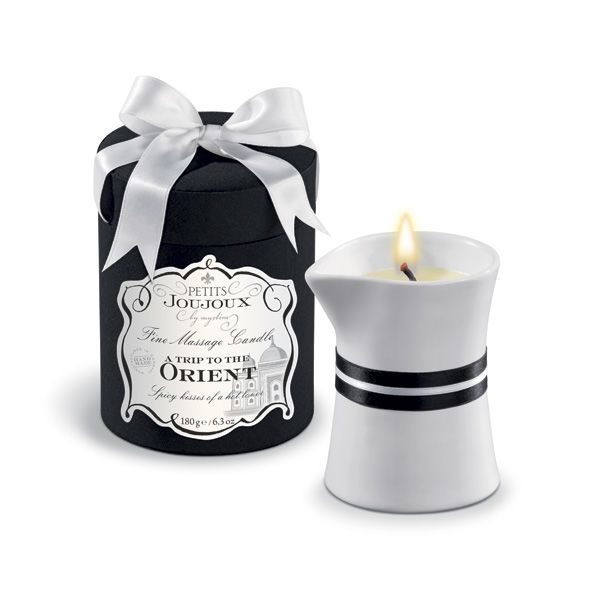 Massage Candle Petits Joujoux - Orient - Pomegranate and White Pepper (190 g) luxury packaging