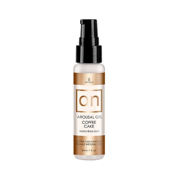 Sensuva ON Arousal Gel for Her Coffee Cake (29 ml) Liquid Vibrator