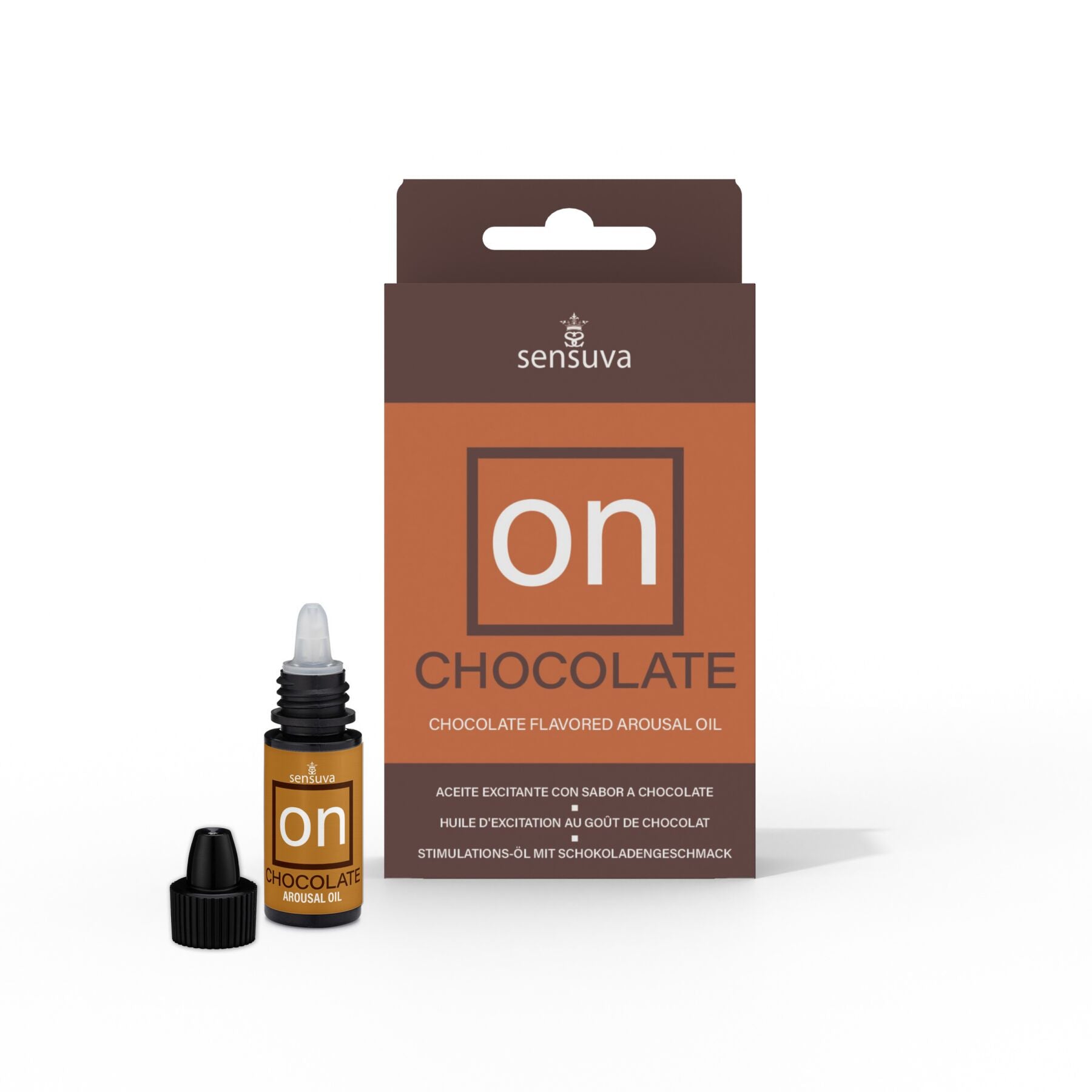 Sensuva ON Arousal Oil for Her Chocolate (5ml) Clitoral Stimulant Drops with Chocolate Flavor