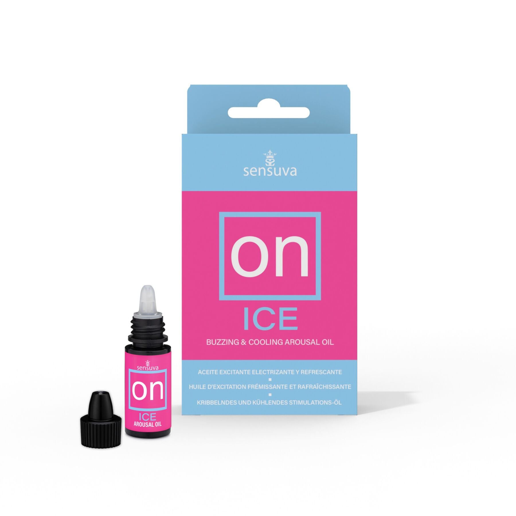 Збуджувальні краплі для клітора Sensuva – ON Arousal Oil for Her Ice (5 мл) охолоджувальні, до 30 хвилин
