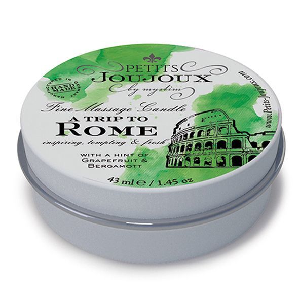 Massage Candle Petits Joujoux - Rome - Grapefruit and Bergamot (43 ml) with Aphrodisiacs