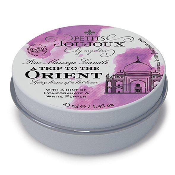 Massage Candle Petits Joujoux - Orient - Pomegranate and White Pepper (43 ml) with aphrodisiacs