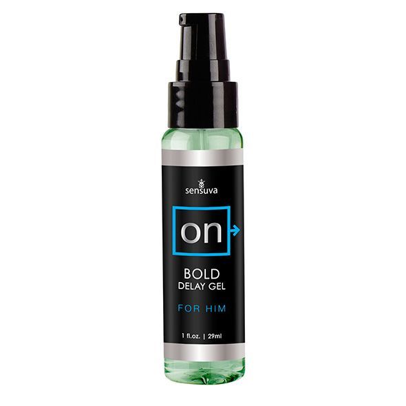 Sensuva ON Bold Delay Cream for Men (29ml) with Sweet Mint Flavor
