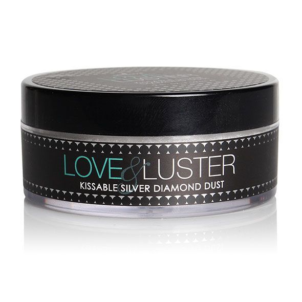 Shimmering Body Powder Sensuva — Love & Luster Kissable Diamond Dust (19 g) edible, sugar-free