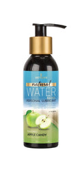 Sensuva Natural Water-Based Apple Candy Lubricant (125ml) Glycerin and Paraben-Free