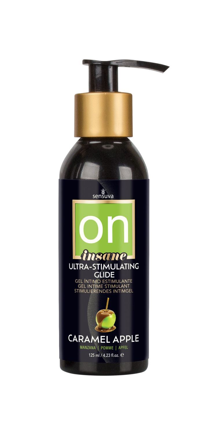 Sensuva Ultra-Stimulating On Insane Caramel Apple Hybrid Lubricant (125ml)