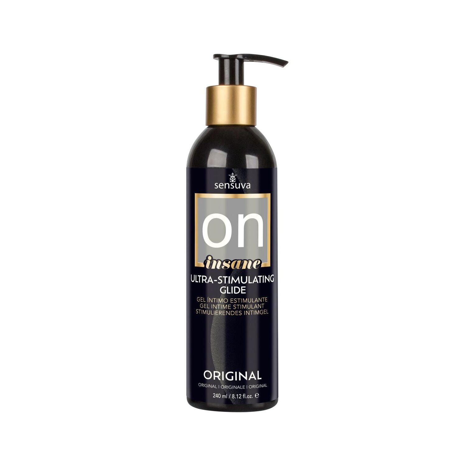 Sensuva Ultra-Stimulating On Insane Hybrid Lubricant (240 ml)