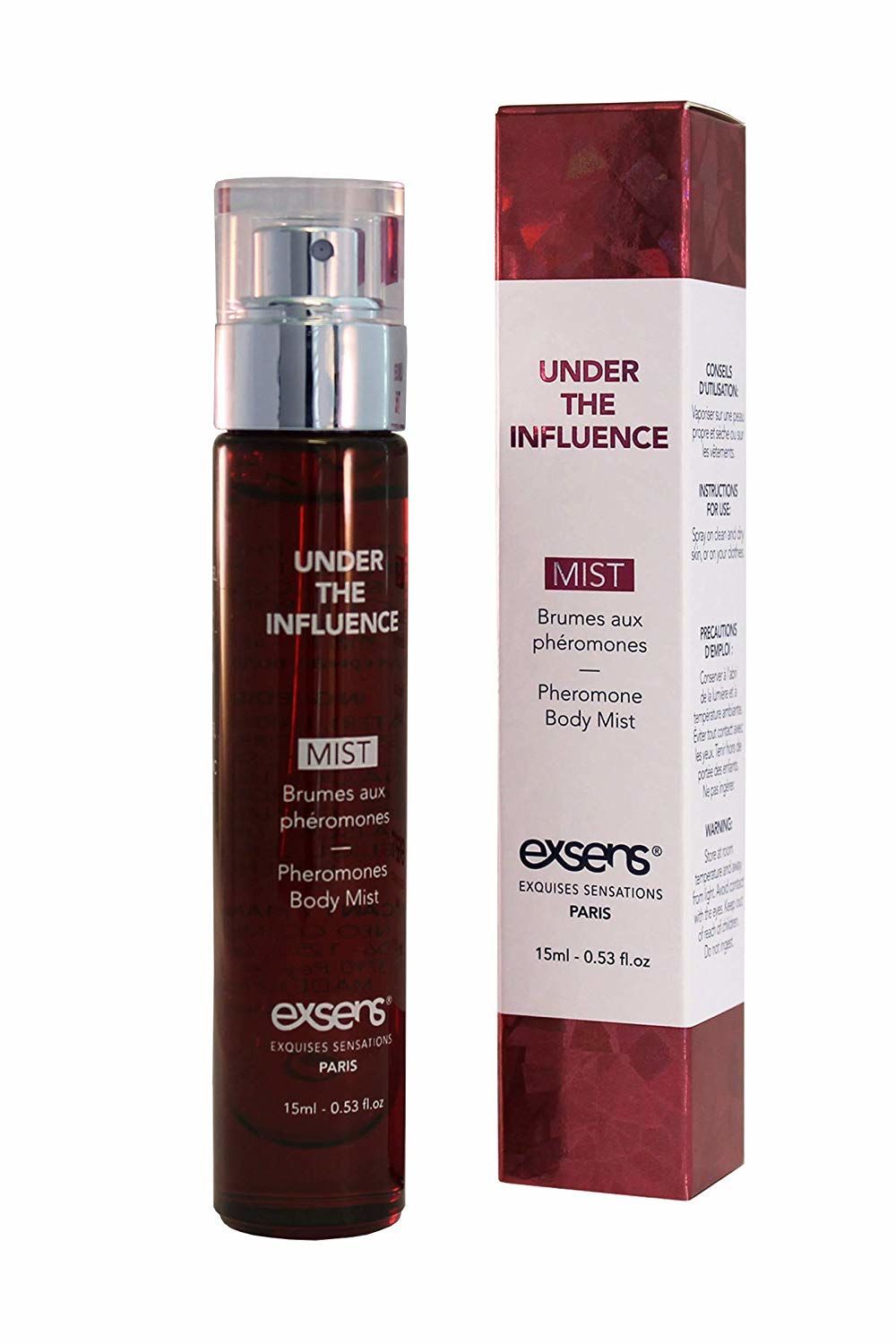 EXSENS Under The Influence 15 ml pheromone body spray to be enchanting