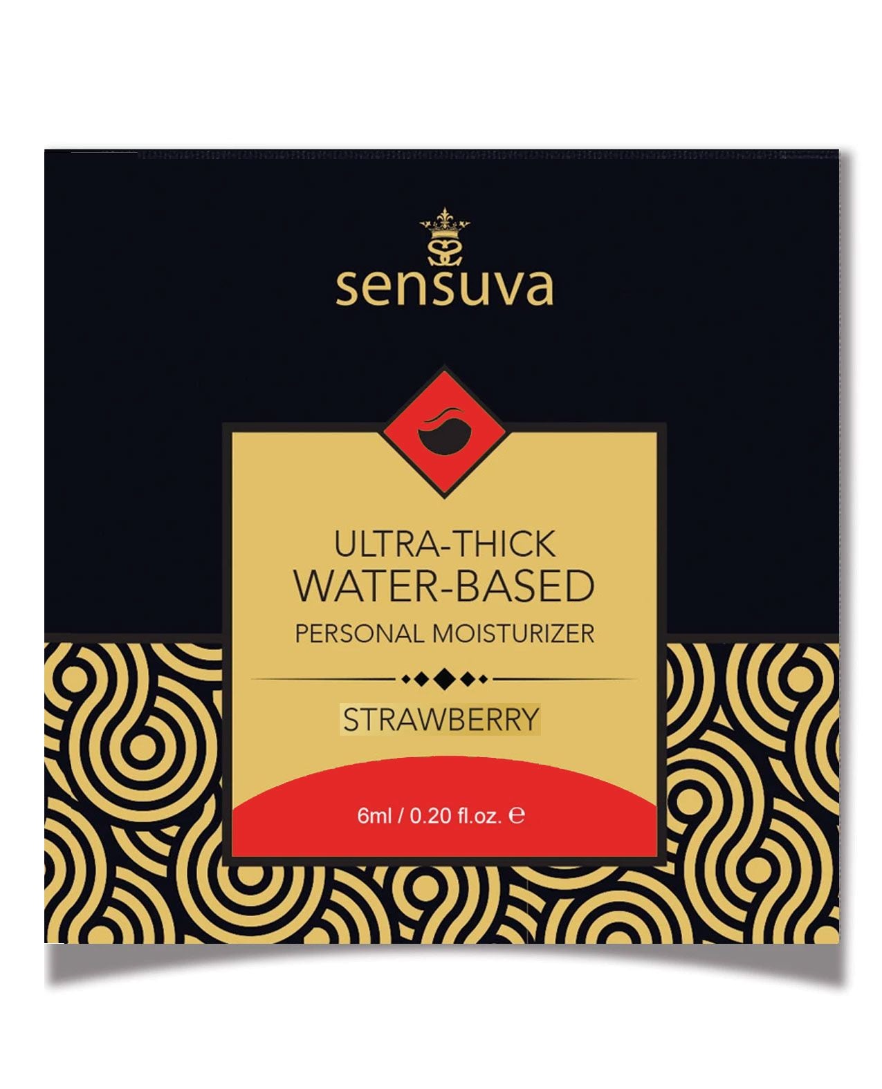 Sensuva Sample - Ultra-Thick Water-Based Strawberry (6 ml)