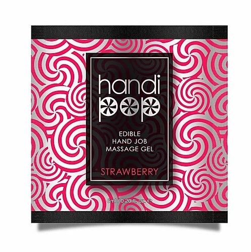 Sensuva - Handipop Strawberry sample (6 ml)