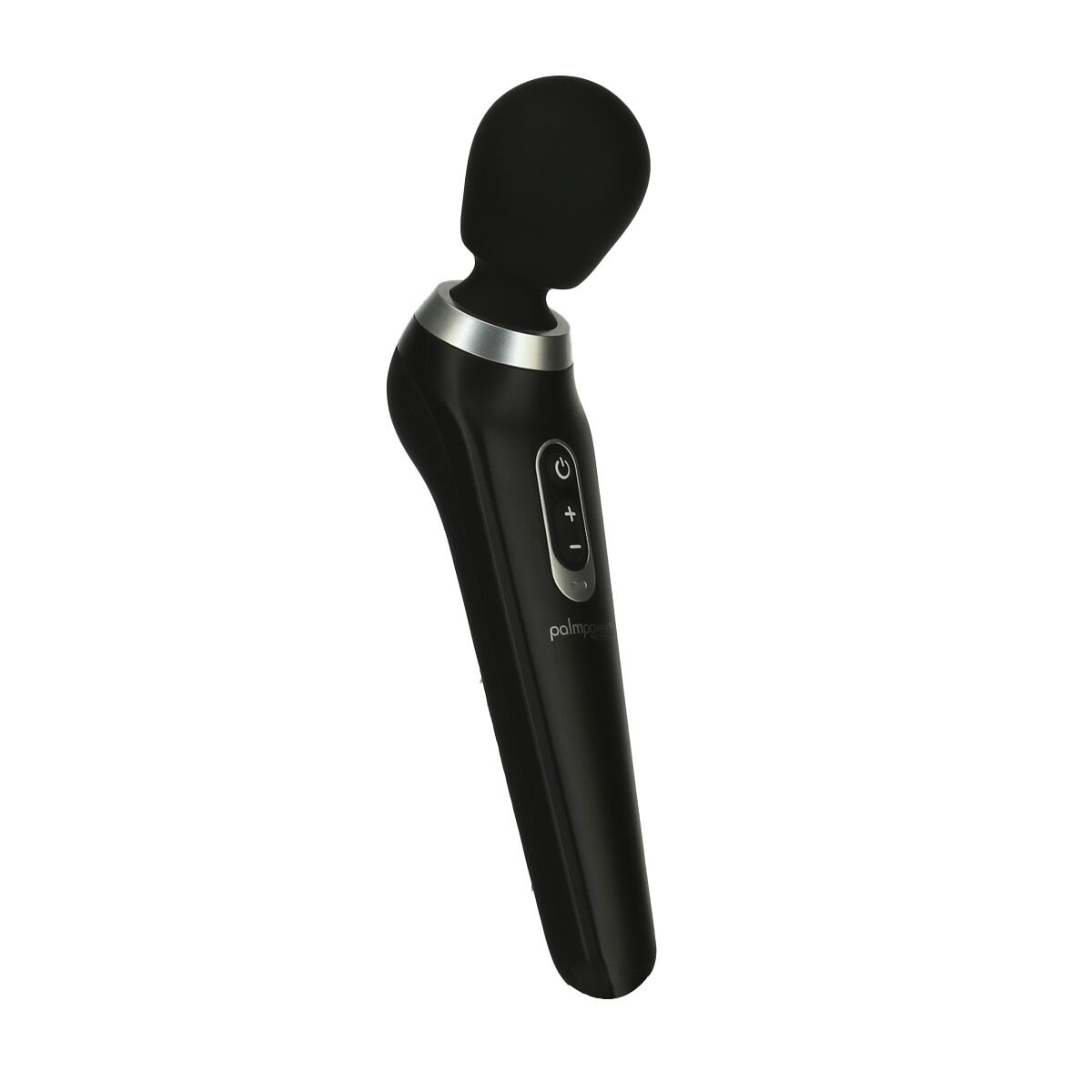 Powerful Vibrator PalmPower Extreme - Black, 7 Modes, Flexible Head, Rechargeable