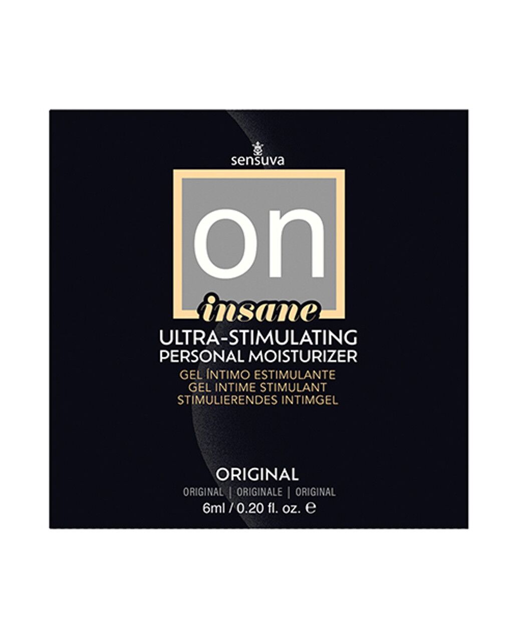 Sensuva Ultra-Stimulating On Insane Lubricant Sample (6 ml)