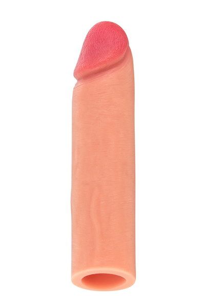 Penile sleeve Real Body — Real Extender HARDY with open glans