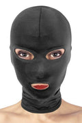 BDSM Hood with Open Eyes and Mouth Fetish Tentation
