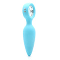 KISTOY Orville Blue Anal Vibrating Plug, 3 cm diameter