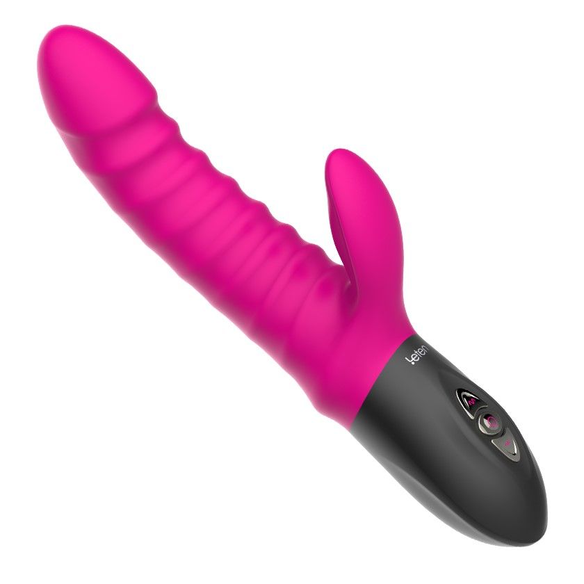 Leten Vibrator Passionate Rabbit Vibrator with Heating and Clitoral Stimulator Vibration