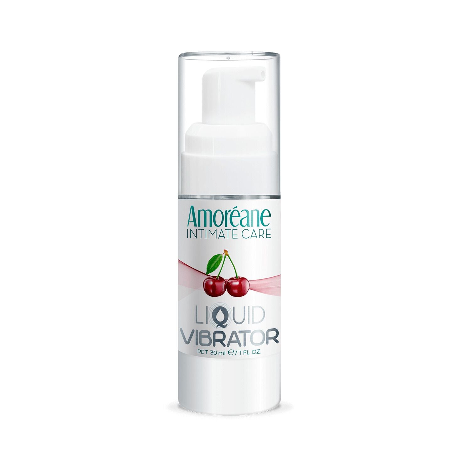 Lubricant with a vibrating effect Amoreane Med Liquid Vibrator Cherry (30 ml)