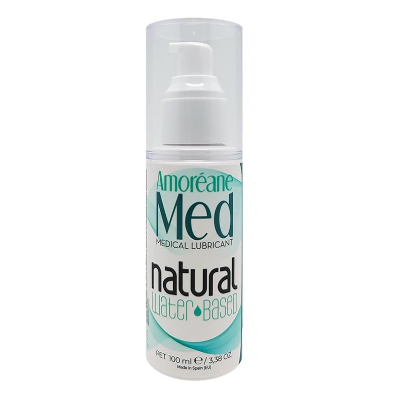 Water-based lubricant with phytoplankton Amoreane Med Natural (100 ml)