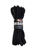 Jute rope for shibari Feral Feelings Shibari Rope, 8m black