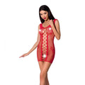Frank mesh dress Passion BS073 red