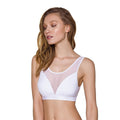 Passion PS002 TOP L with transparent insert, white