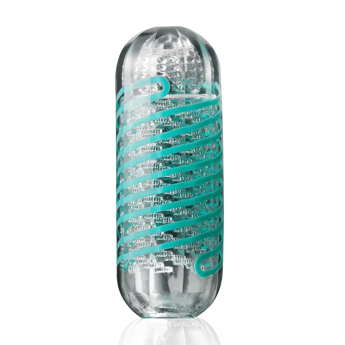 Tenga Spinner 04 Pixel Masturbator with a resilient stimulating spiral inside
