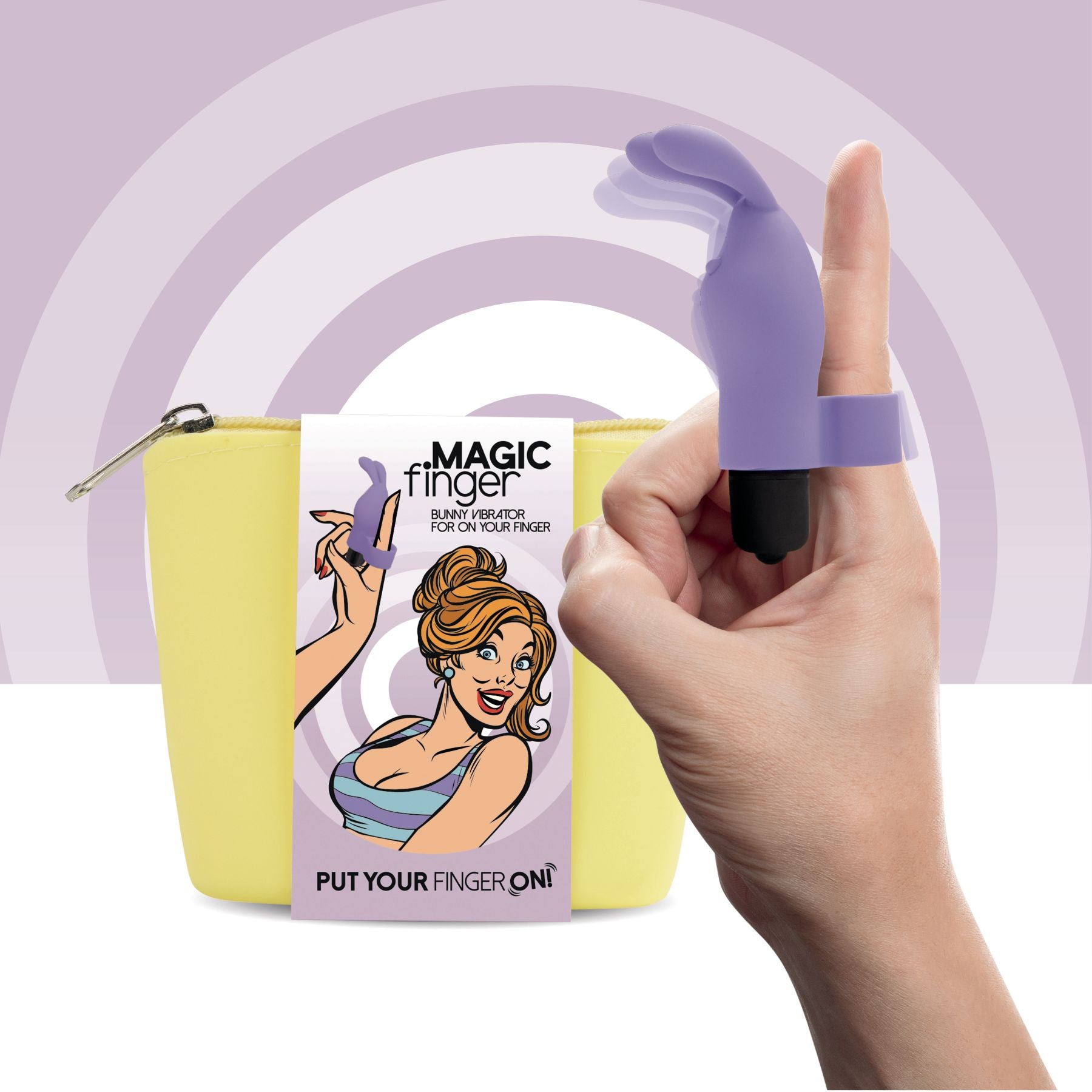 FeelzToys Magic Finger Vibrator Purple