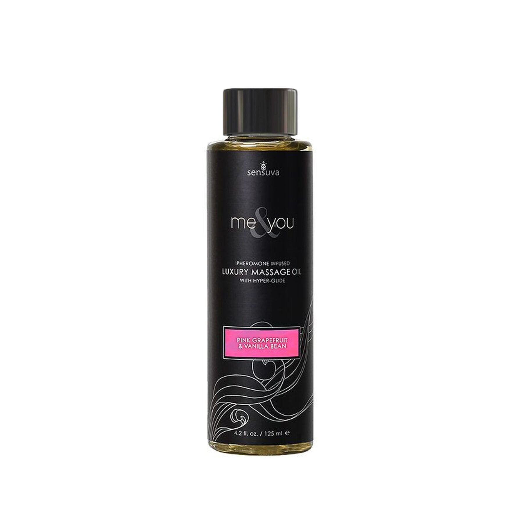 Sensuva Massage Oil — Me&You Pink Grapefruit & Vanilla Bean (125ml) with Pheromones
