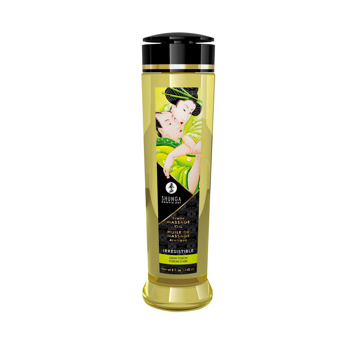 Shunga Irresistible Massage Oil – Asian Fusion (240 ml) natural moisturizing