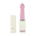 Luxury Vibrator-Pulsator with Suction Cup Pillow Talk - Feisty Thrusting Vibrator Pink