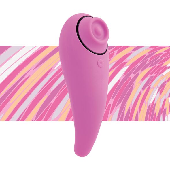 Clitoral Pulsator plus Vibrator FeelzToys - FemmeGasm Tapping & Tickling Vibrator Pink