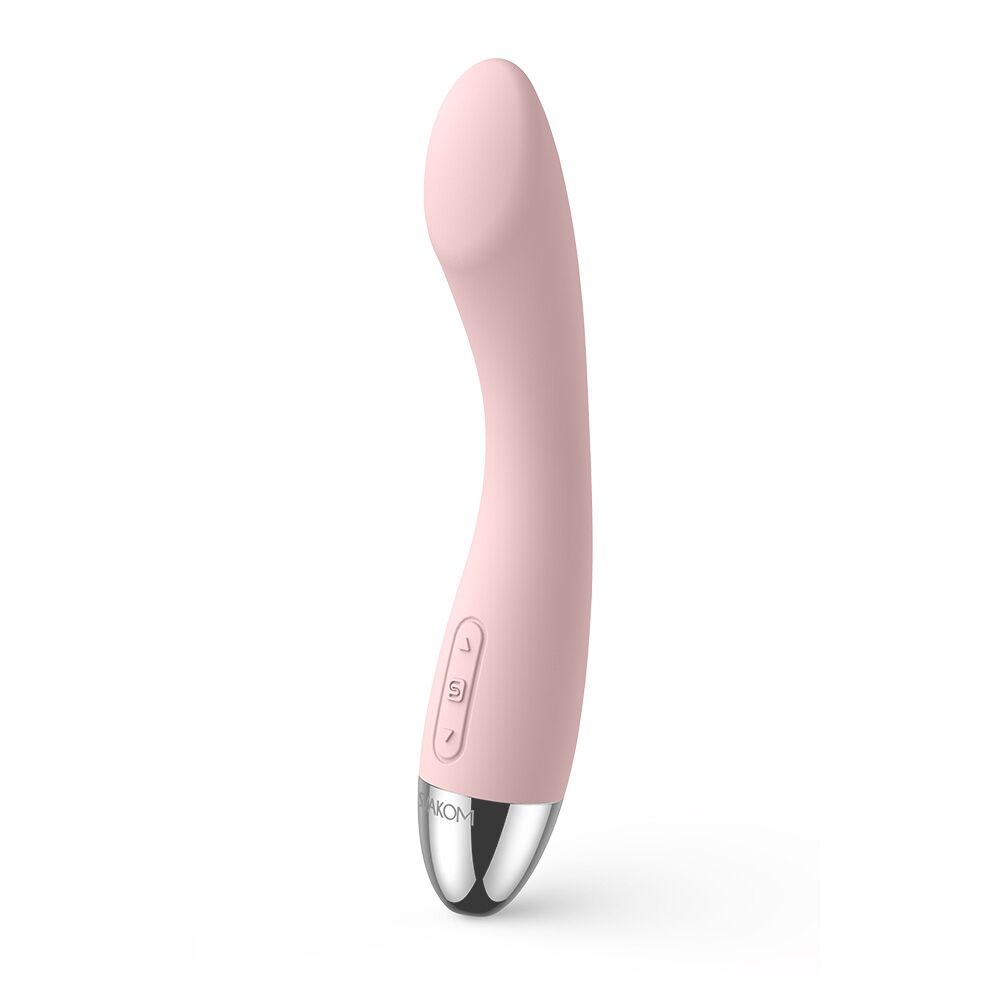 G-Spot Vibrator with Smart Mode Svakom Amy Pale Pink