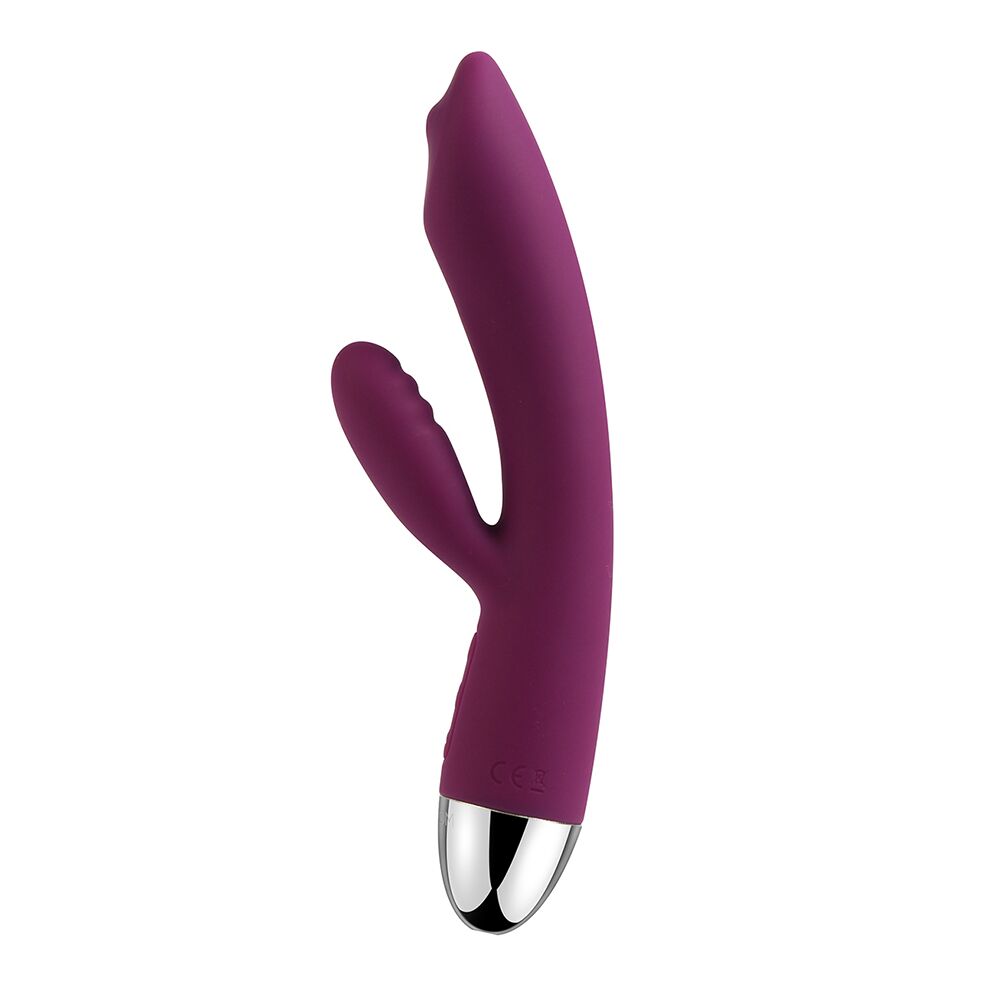 Svakom Trysta Violet Rabbit Vibrator with Pearl G-Spot Stimulation