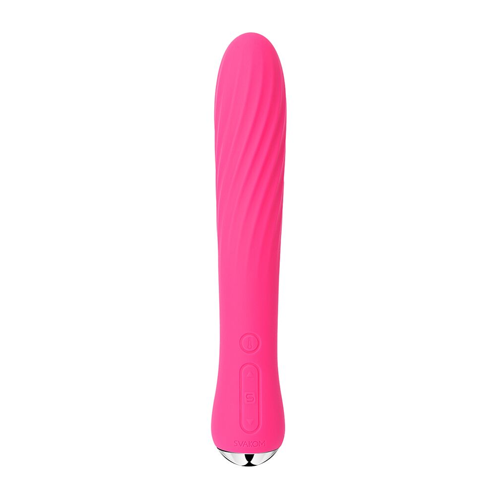Heated Vibrator Svakom Anya Plum Red