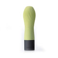 IROHA ZEN Matcha Vibrator with a soft ribbed surface
