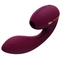 KISTOY Tina Mini Violet Vacuum Vibrator, vaginal-clitoral