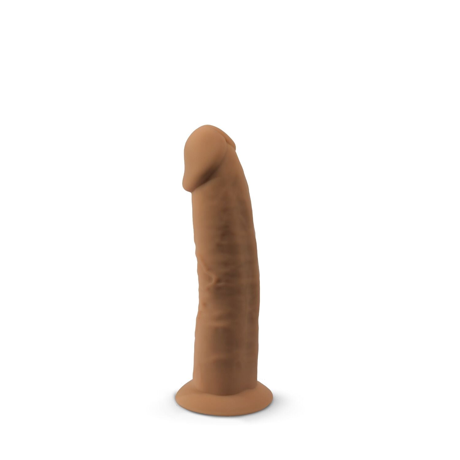 Dildo SilexD Robby Caramel (MODEL 2 size 6in), dual-layer, silicone + Silexpan, diameter 3.5cm