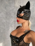 Lacquered "Cat" Mask