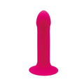 Dual-layer dildo with vibration Adrien Lastic Hitsens 2 Pink, excellent for a strapon, max diameter 4 cm,