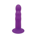 Dual-layer dildo with vibration Adrien Lastic Hitsens 3 Purple, excellent for a strap-on, diameter 4 cm, up to