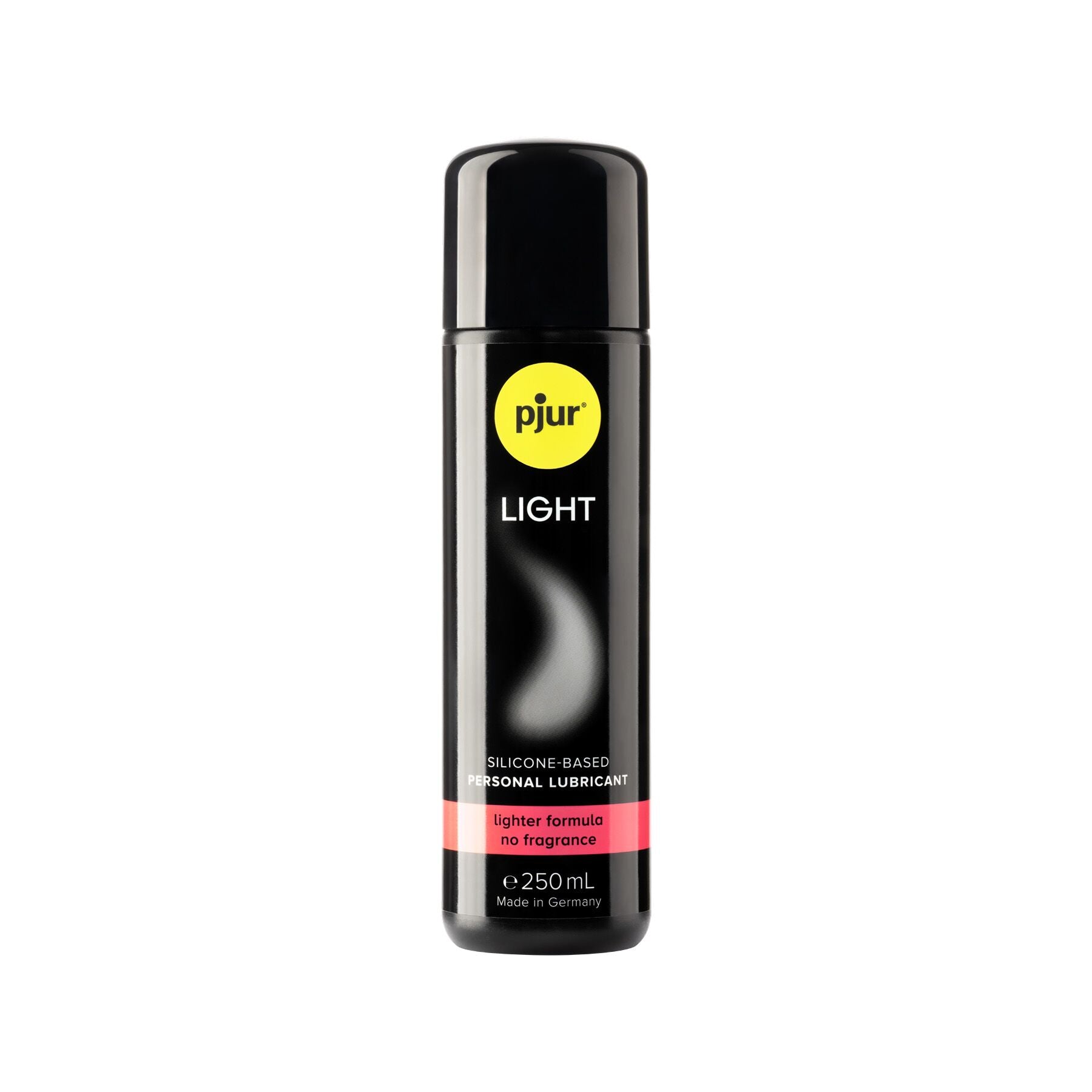 pjur Light Silicone-Based Lubricant 250ml, Thinnest, 2-in-1, for Sex and Massage, for Beginners