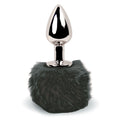 Anal plug FeelzToys - Bunny Tails Butt Plug Black