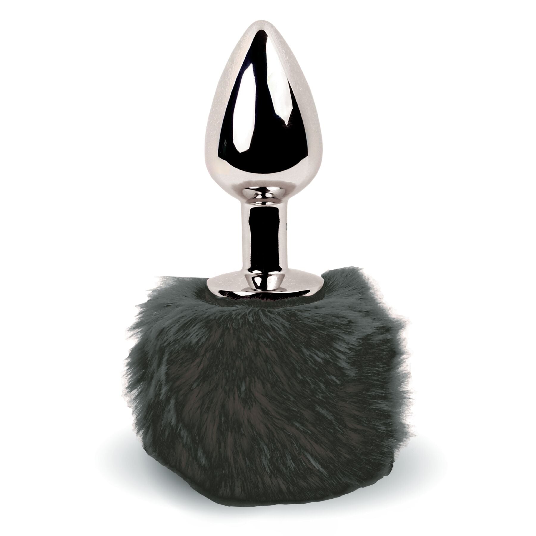 Anal plug FeelzToys - Bunny Tails Butt Plug Black
