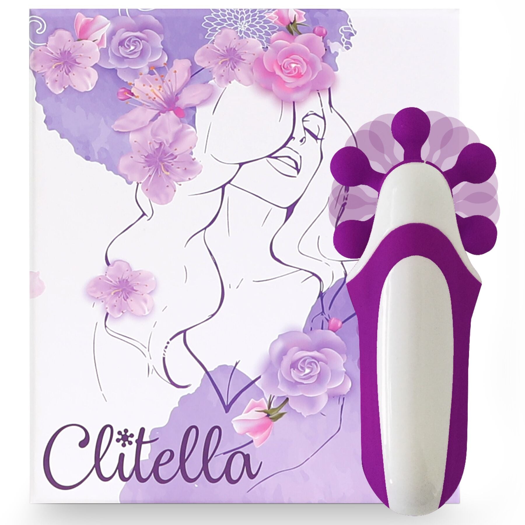 FeelzToys Oral Clitoral Stimulator - Clitella Oral Clitoral Stimulator Purple