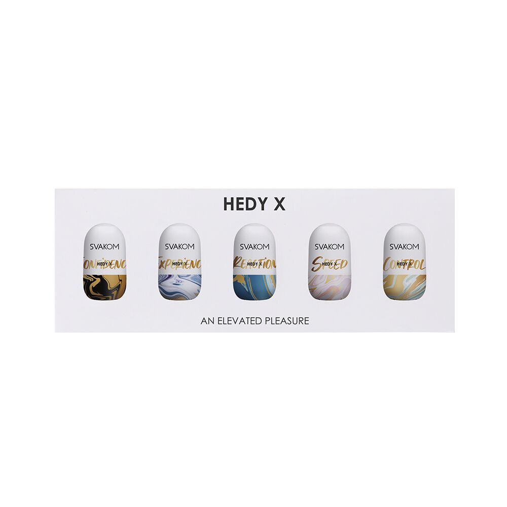 Svakom Hedy X - Mixed Textures Masturbator Egg Set
