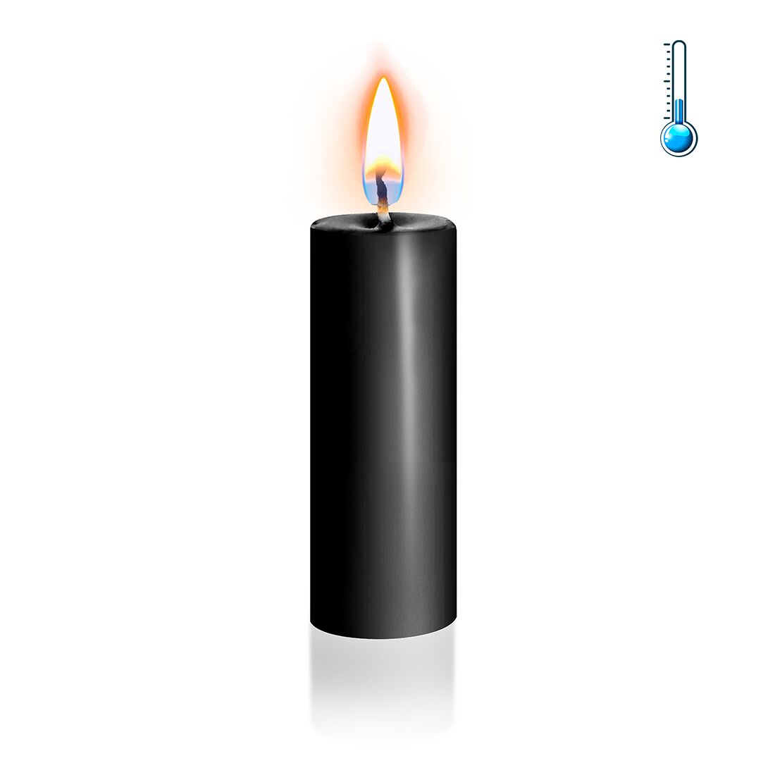 Black wax candle Art of Sex low temperature S 10 cm