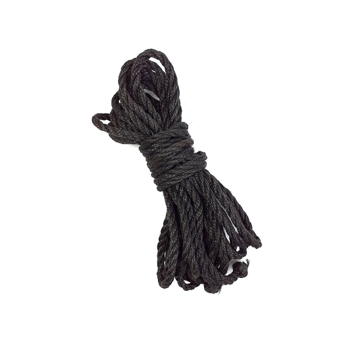 Jute Rope BDSM Art of Sex 8 meters, 6 mm, black