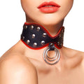 Natural Leather Collar Art of Sex - Collar Butterfly