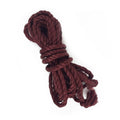 Jute Rope BDSM Art of Sex, 8 meters, 6 mm, Burgundy